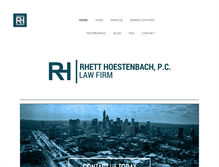 Tablet Screenshot of 512lawfirm.com